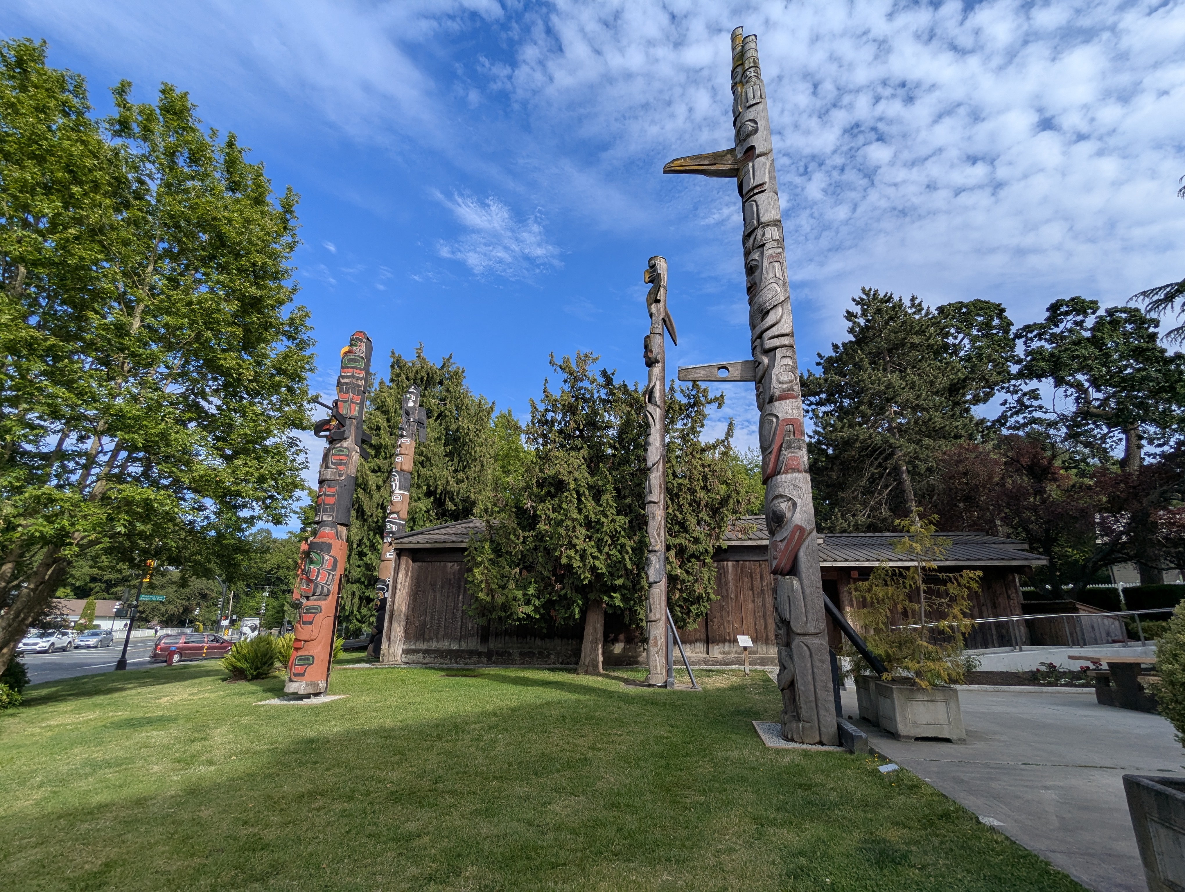 Birthday Trip to Canada, Thunderbird Park, Victoria, Vancouver Island
